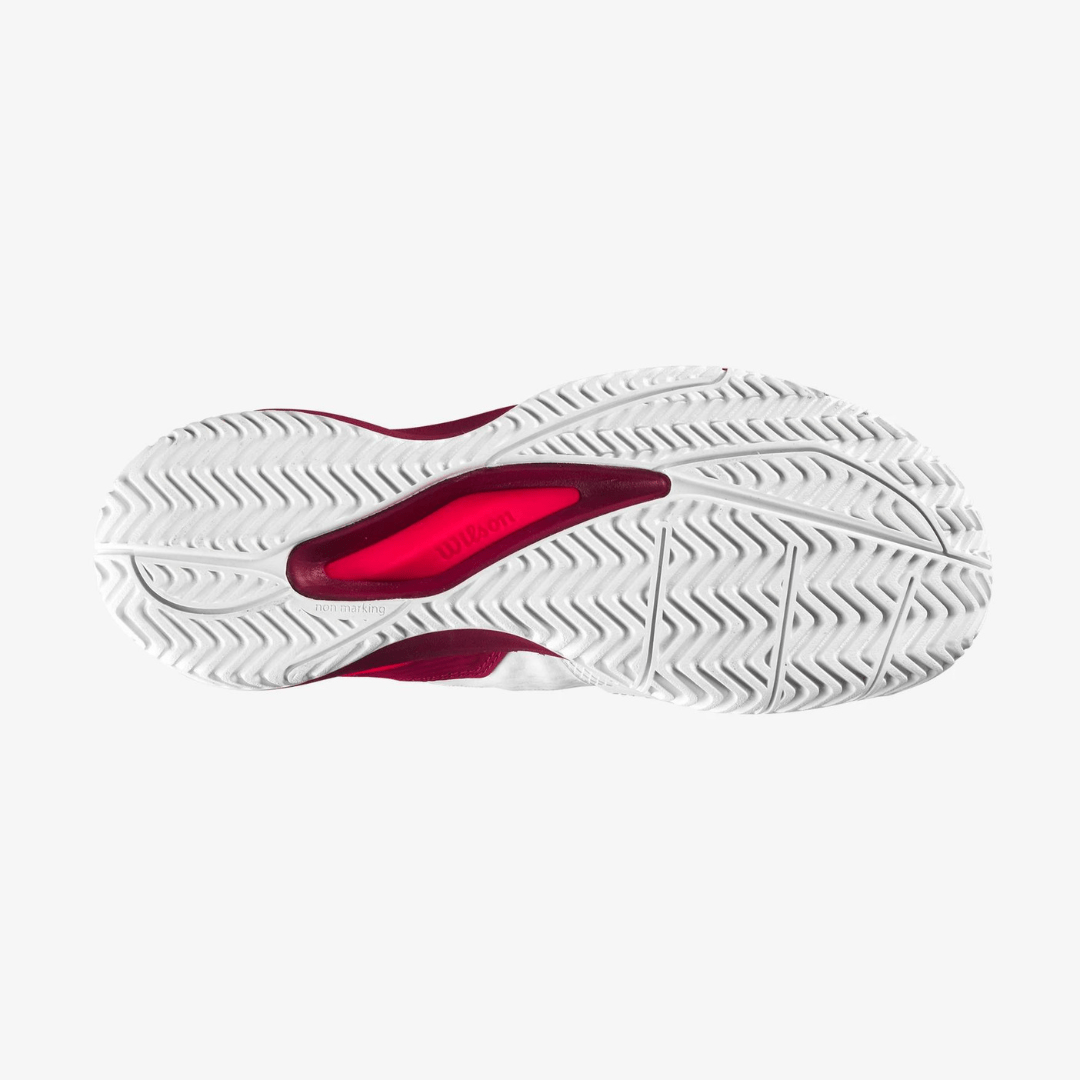 Wilson Rush Pro Ace Jr tennissko all-court Hvid/Rød/Pink