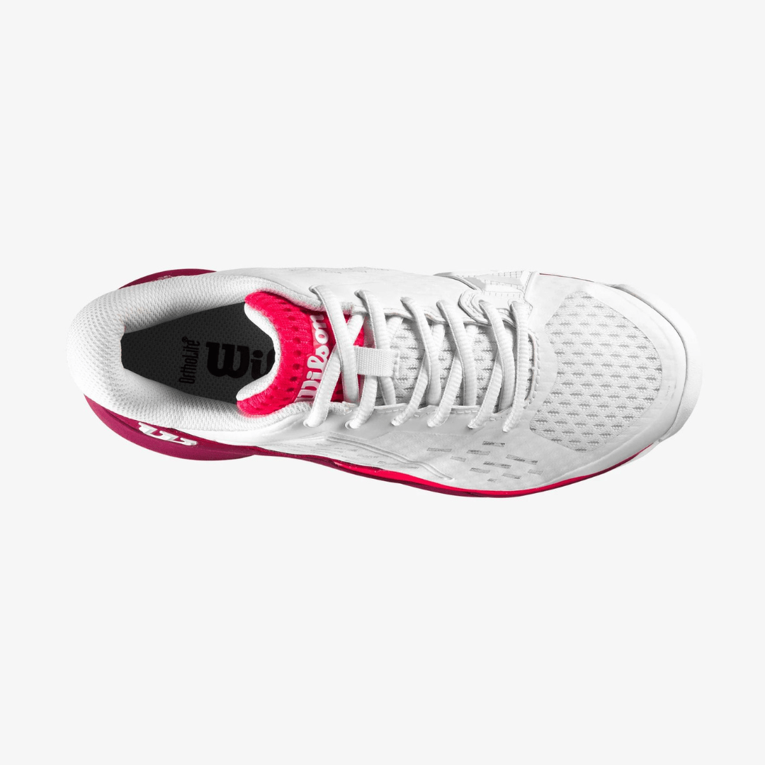 Wilson Rush Pro Ace Jr tennissko all-court Hvid/Rød/Pink